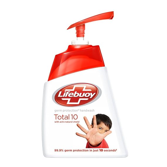 Lifebuoy Total 10 Hand Wash, 215 ml