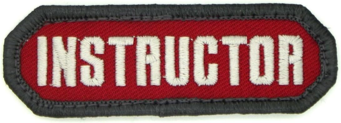 Instructor  RED  Patch