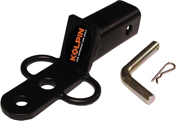 Kolpin 3-Way Hitch, 2-Inch - 85620 , Black