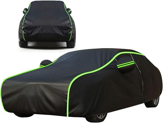 Car Cover Outdoor for MG ZR(401x169x140cm),Dustproof, Waterproof, Rainproof, Anti-Aging, Scratch-Resistant, Four Seasons, Side Door