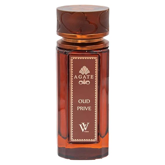 Dumont Agate Oud Privie - Eau De Parfum - 3.4oz - Unisex Perfume Body Spray for Men & Women - Vanilla, Safron, Cloves, Arab Scent - Long Lasting Cologne Mist & Body Spray - for Him & Her