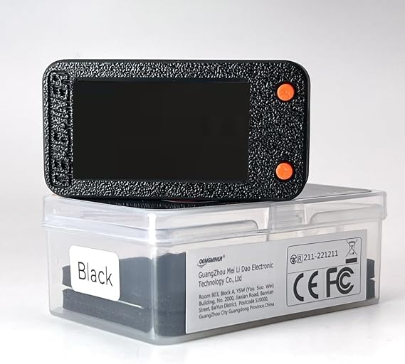 NerdMiner V2 T-Display 250KH/s 1W Bitcoin Solo Lottery Miner - Win 6.25 BTC - WiFi Connection, and USB-C Power for Efficient BTC Mining