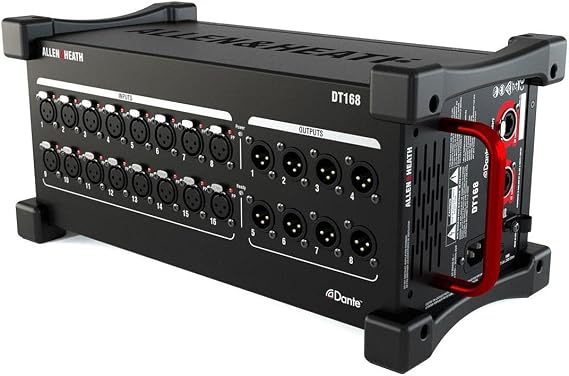 Allen & Heath DT168 16-input Dante I/O Expander