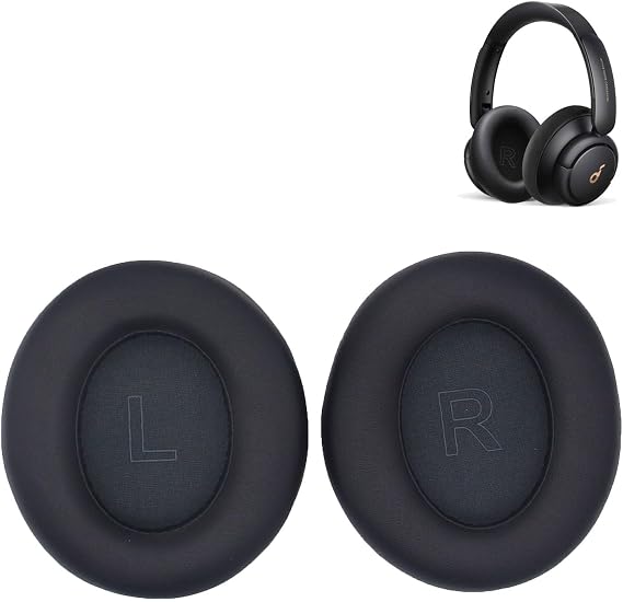 Actpe Anker Soundcore Life Q30 q30bt için Earpads Protein Deri ve Hafıza Köpüğü ile Yedek Kulak Yastığı Pedleri Soundcore Q30 q30bt için Yedek Kulak Yastığı Pedleri
