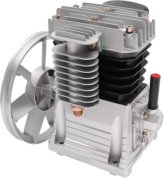 Air Compressor Pump Head, Heavy Duty Twin Cylinder