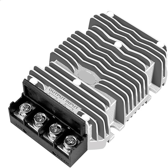 DC-DC Converter Buck 24V 18-36V to 12V 13.8V 50A 60A Step-Down Regulated Transformer Vehicle Power Supply(13.8V 60A)