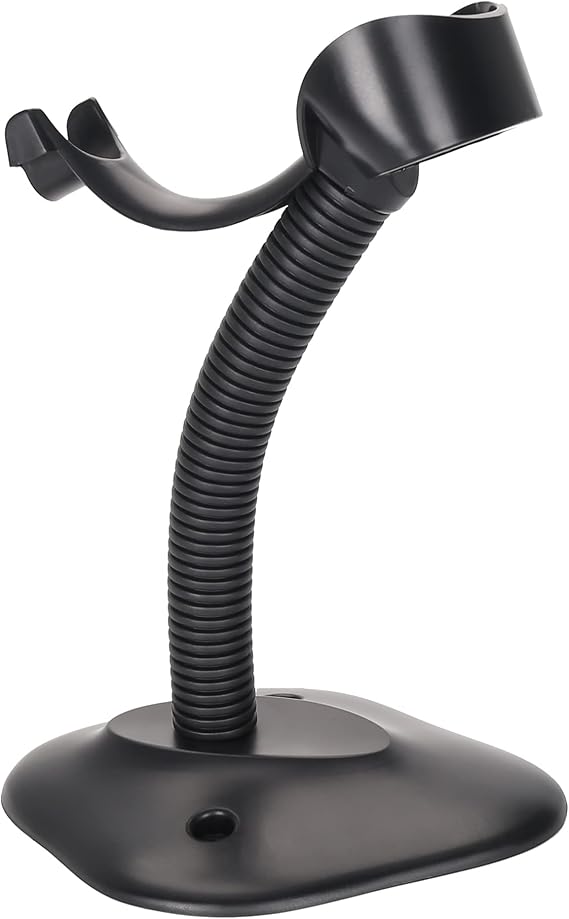 Goose Neck Hands Free Adjustable Barcode Scanner Stand for Desk Support Holder