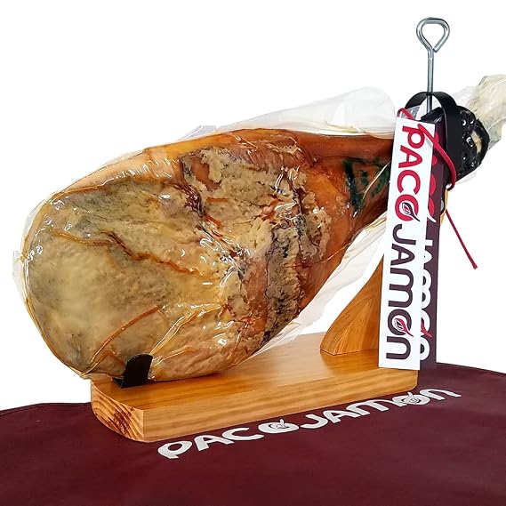 Paleta Iberica Paco Jamon, 11-12 Libras, 24 Meses de Curacion, 20-25 Porciones, Importado de Espana