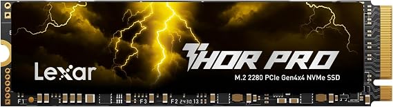 Lexar Thor Pro 1TB SSD, M.2 2280 PCIe Gen4 NVMe SSD