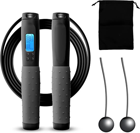 Uten Jump Rope, Skipping Rope with Ball Bearings for Women and Men