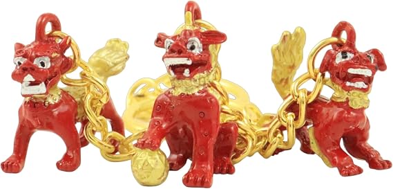 Feng Shui Import 3-Celestial-Guardians Amulet for Three Killings