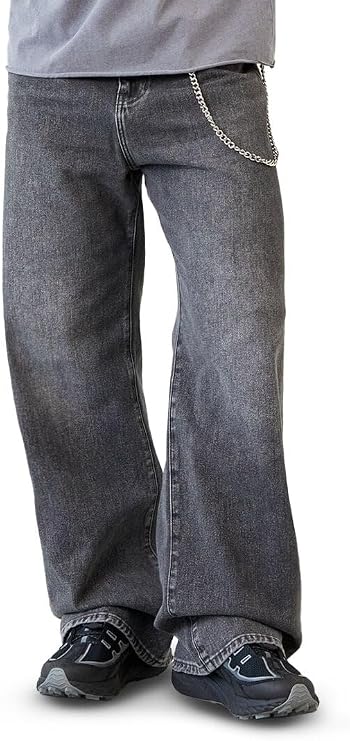 PacSun Men's Blake Extreme Baggy Jeans Cargo Gray