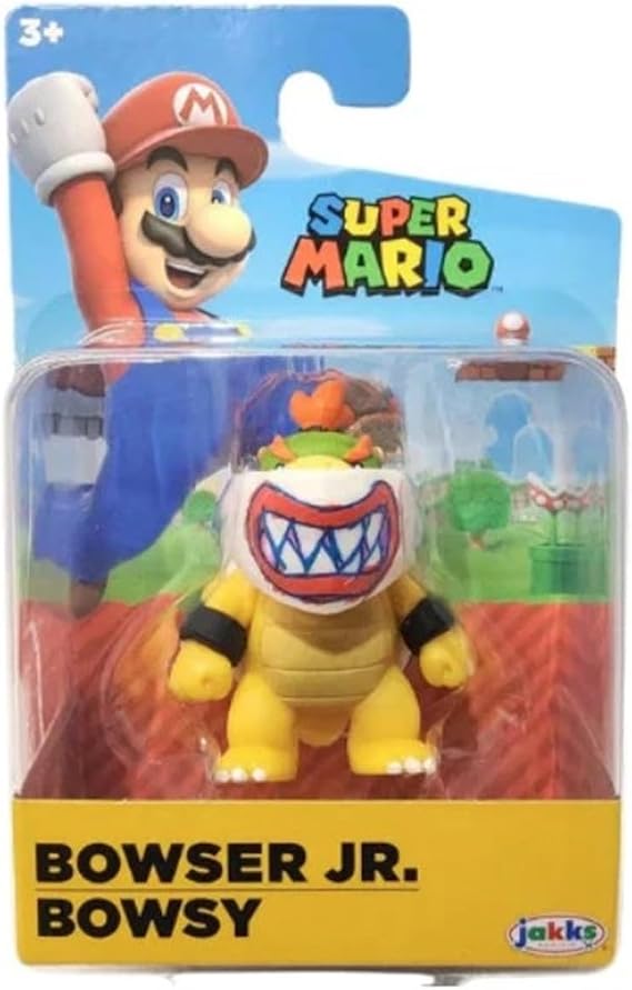 Super Mario Bowser Jr 2.5 Inch Action Figure with Mask