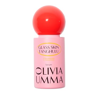 Olivia Umma Glass Skin Tanghulu Blueberry Serum Anti Aging Korean Face Serum with Niacinamide & Vitamin C, B, A, E Brightening & Hydrating Korean Skin Care for Face 40ml