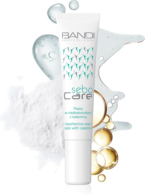 Bandi - Imperfection Erase Paste With Calamine Zinc Oxide Acne Solution Spot Remedy For Skin Brightening Soothes Redness With Vitamin E Serum Ideal For Acne-Prone Skin