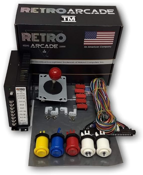 Jamma 60-in-1, Mame, Retro PI Classic Arcade Multi-Game Multicade Arcade Game Control Kit