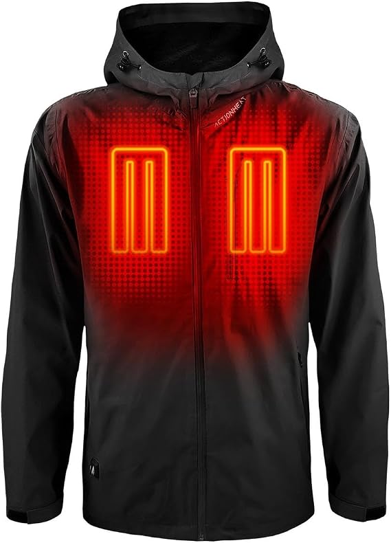ActionHeat 5V Men's Waterproof Heated Rain Jacket