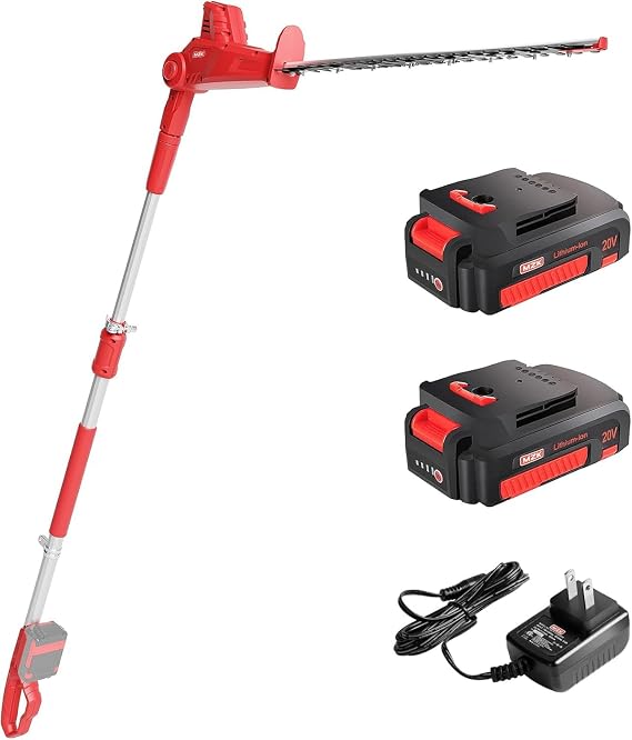 MZK 20V MAX 23-inch Cordless Pole Hedge Trimmer Attachment.FQ