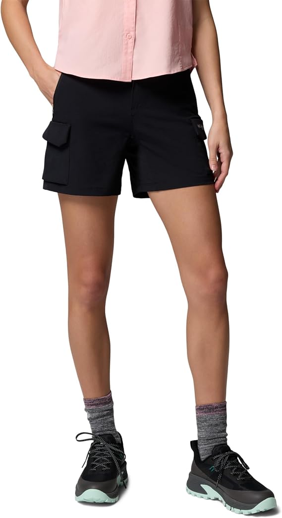 Columbia Women's Silver Ridge Elite Short, Black, 6 x 8