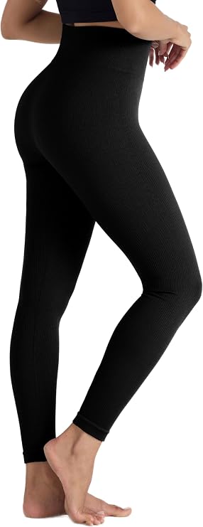 Women's High Waist Yoga Pants Tummy Control Workout Yoga Leggings