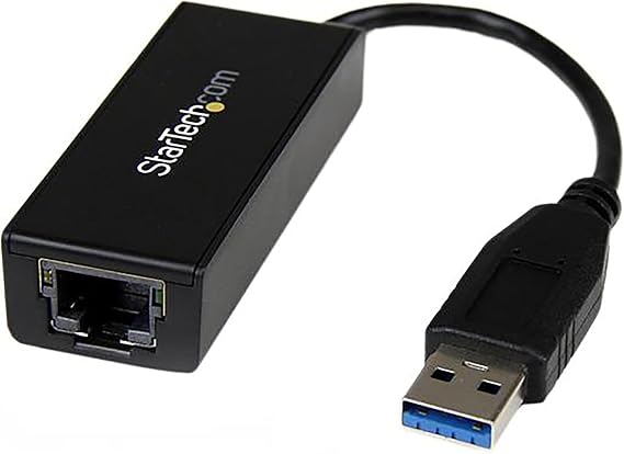USB 3.0 to Gigabit Ethernet Adapter - 10/100/1000 NIC Network Adapter - USB 3.0 Laptop to RJ45 LAN (USB31000S)