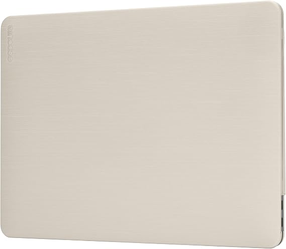 Incase Textured Hardshell D3 Horizontal Brush - MacBook Air 13 inch Case - 2022, 2021, 2020, 2019, 2018, M1 - MacBook Case, Laptop Cover, Protective Hard Shell, Scratch Resistant - Roma Grey