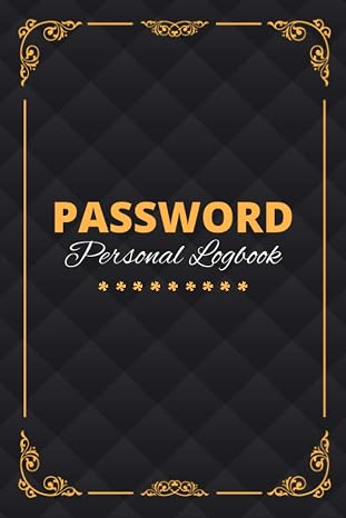 Password Personal Logbook: Alphabetical Internet Password Organizer Book for Personal or Business Use