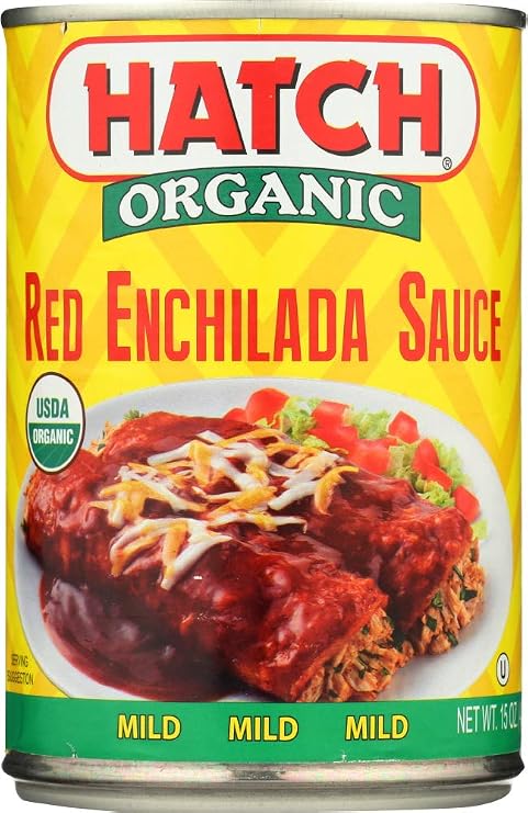 Hatch Farms Red Mild Enchilada Sauce 14 Oz (Pack of 12)