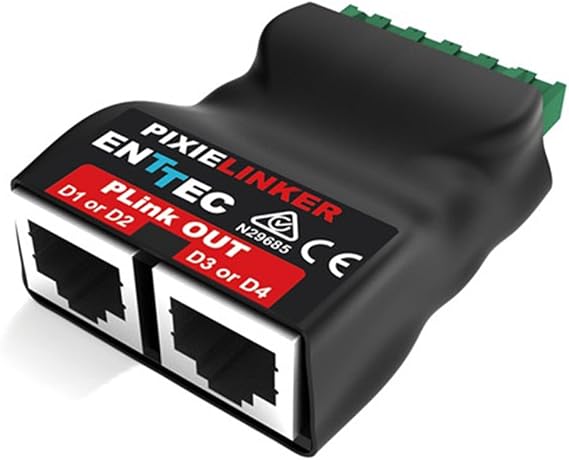 SIRS-E Enttec PIXIELINKER (Pixel Link) Pixie Linker 73545 Pixel LED Strip Tape Dots Control System for Pixelator/Pixelator Mini/Pixie Driver 5V