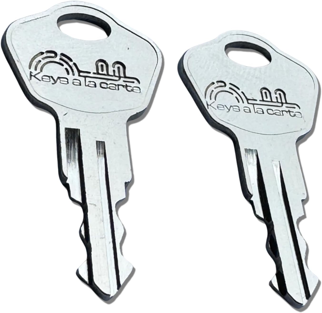 Pair of Replacement Keys for Sentry Safe Lock Boxes, Fire Chests, Fire Files, FireWater Files – Cut to Code 3D2