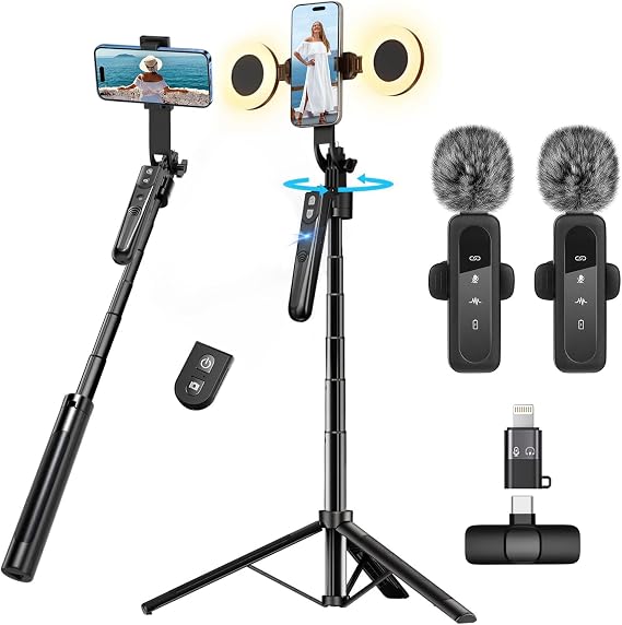 180CM Content Creator Vlogging Kit for iPhone/Android