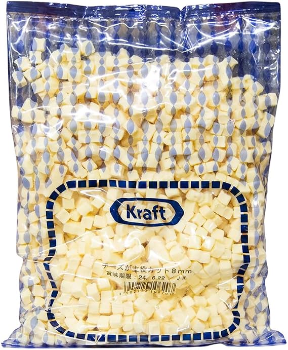 Processed Cheese KRAFT Kraft Cheese as the Main Ingredient Cut 8mm 1kg