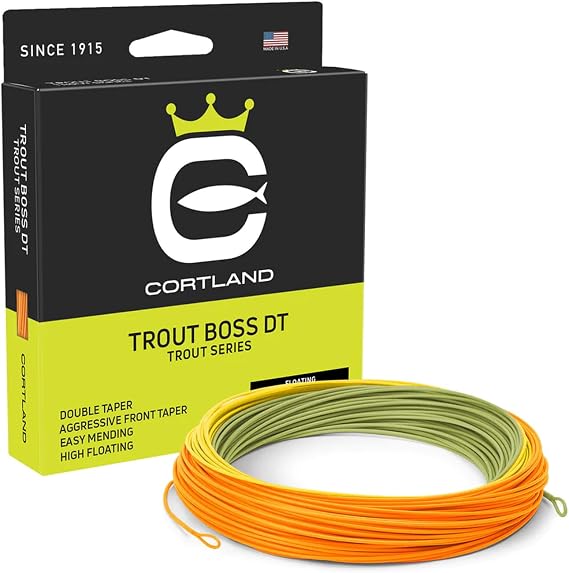 Cortland Trout Boss Fly Line Double Taper