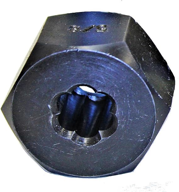 XLN58B Black Replacement Rib Nut (for 5/8" Lug Studs), 1 Pack