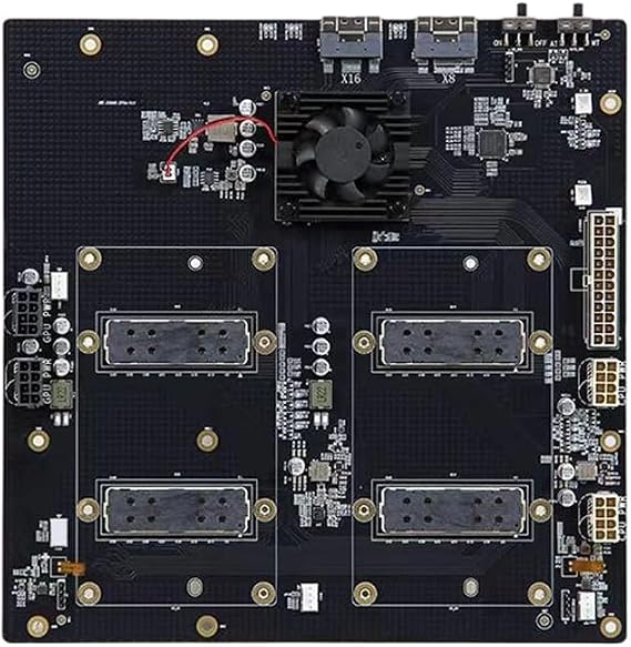 Professional computation-intensive task server GPU accelerator board with two SXM2 GPU based platforms, high-speed NVLink interconnect