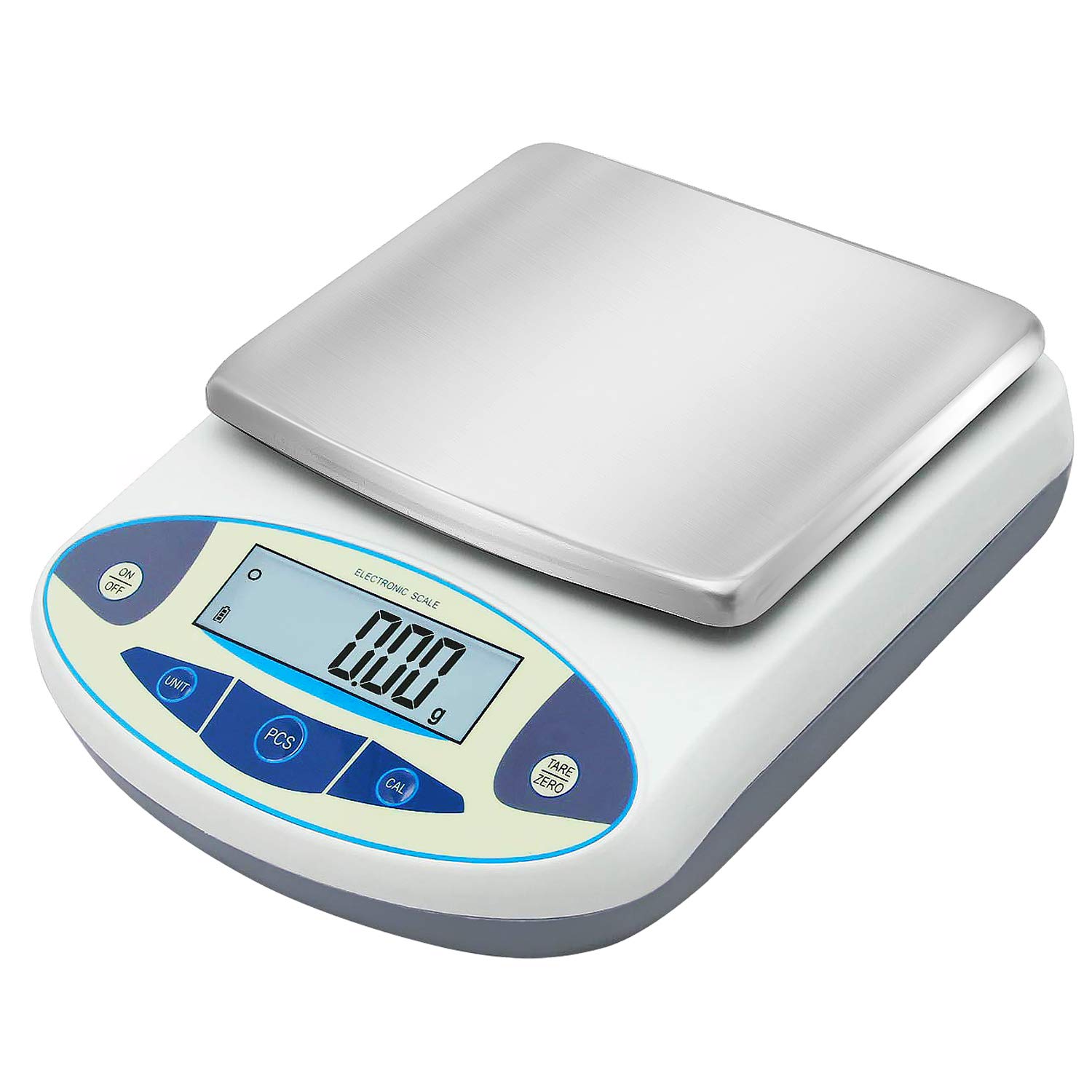 Bonvoisin Precision Electronic Scale, 33.8 oz 1,000 g x 0.01 g, Digital Scale, 10 mg, High Precision Electronic Balance, Measuring Instrument, Analysis Electronic Scale, Plate Dimensions: 7.1 x 5.5 inches 180 x 140 mm, Batteries Not Included, Japanese Instruction Manual Included, 1 1.1 oz 5000000 g Weight for calibration 1 g