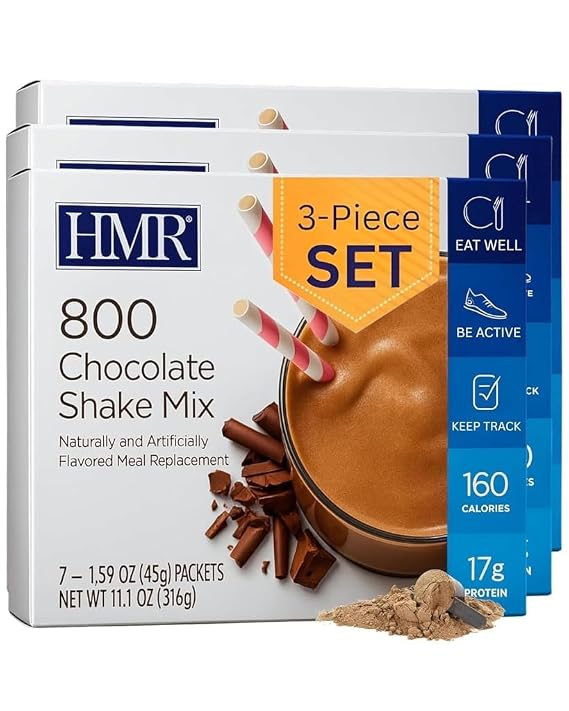 HMR 800 Chocolate Meal Replacement Shake Mix, 21 Servings