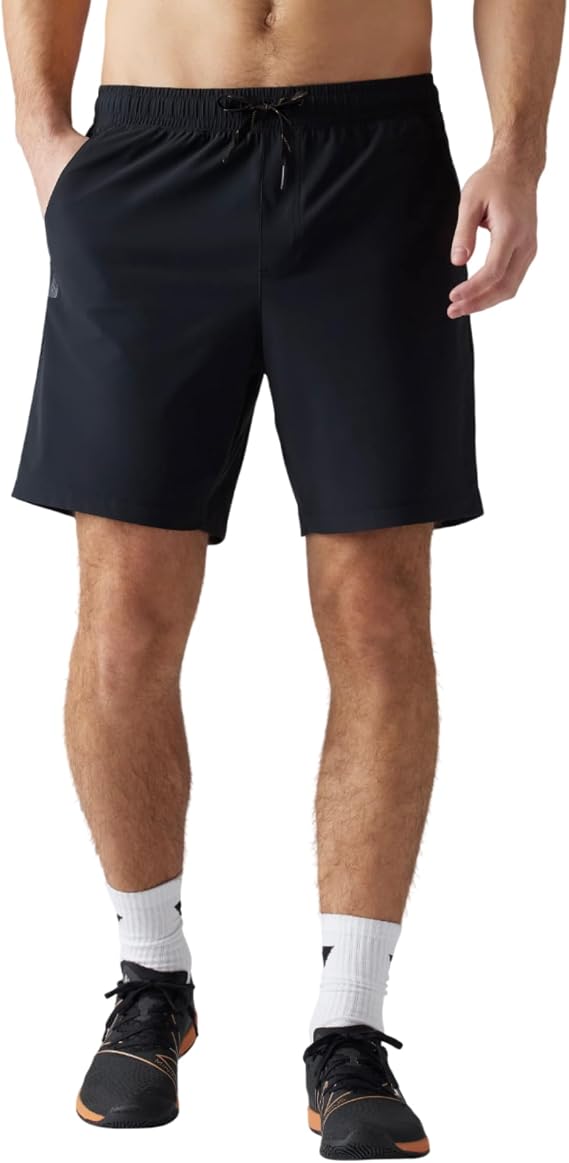 Rhone Mens 7 Pursuit Shorts Unlined Mens Gym Shorts with All-Way Stretch, Zipper Pocket - Moisture Wicking Workout Short