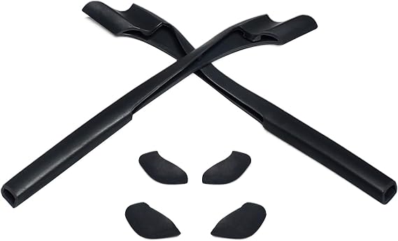 Eye Opening Stuff Replacement Earsocks & Nosepiece Rubber Kits Compatible with Oakley Half Jacket 2.0 OO9144/2.0 XL Sunglass