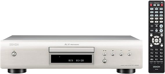 Denon DCD-600NE Compact CD Player for Home Stereo System, Black