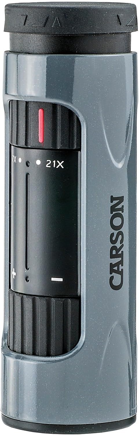 Carson MonoZoom 7-21x21mm Zoom One-eyed (ZM-721), Gray