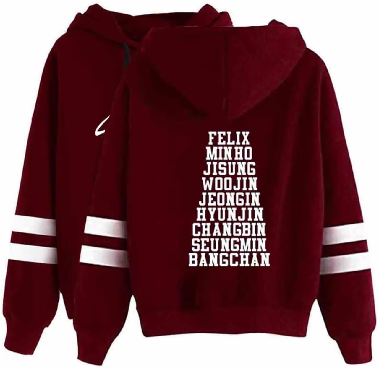 YJYP Stray Kids Hoodie Sweater Felix Hyunjin Bangchan Changbin Sweatshirt