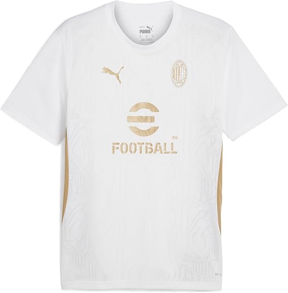 A.C. Milan Unisex Maglia Training Wettkampf-Trainingsshirt, Saison 2024/25, DryCell-Technologie, reguläre Passform (1er Pack)