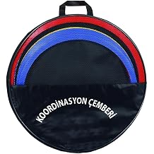 Clifton 12'li Koordinasyon Çemberi Kondisyon Çemberi Hız Halkası, Tek Ebat, KT106CL, Renkli
