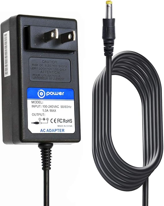 T-Power 6.6ft Long Cable AC Adapter for Technics SX-P10 SXP10 SX-P30 SXP30 SX-P50 SXP50 Digital Keyboard AC DC Adapter Power Charger Supply Cord