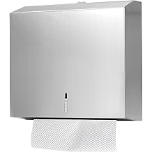 Paper Towel Dispenser Wall Mount Commercial, C Fold Multifold Hand Paper Towel Dispenser, Stainless Steel Tissue Holder