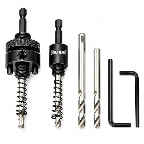 6-Piece Hole Saw Arbor Mandrel Set