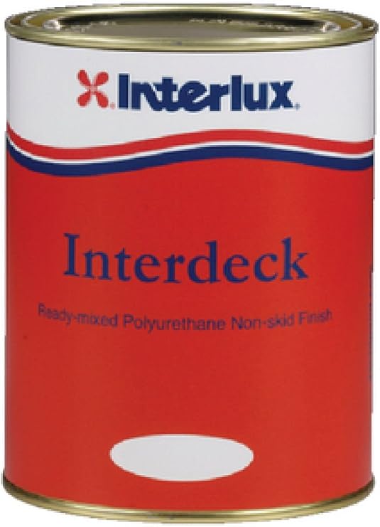 Interlux YJC089/QT Interdeck Slip-Resistant Deck Paint - Cream, Quart