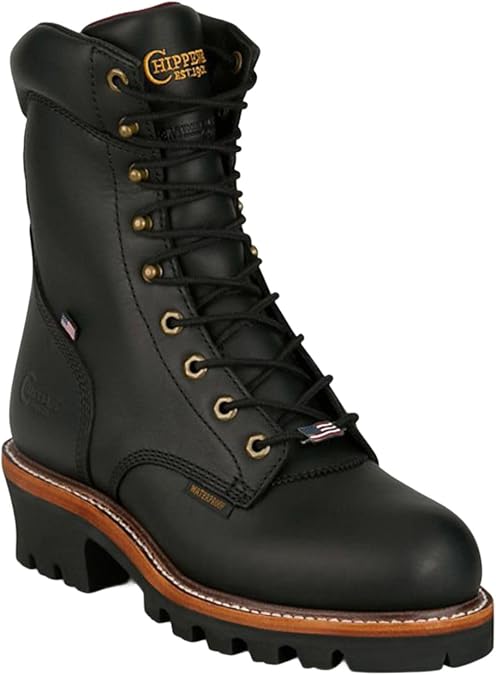 Chippewa Men's Men'S 9" Super Logger Waterproof Insulated Work Boot - SL5410-BAD 11 D(M) US