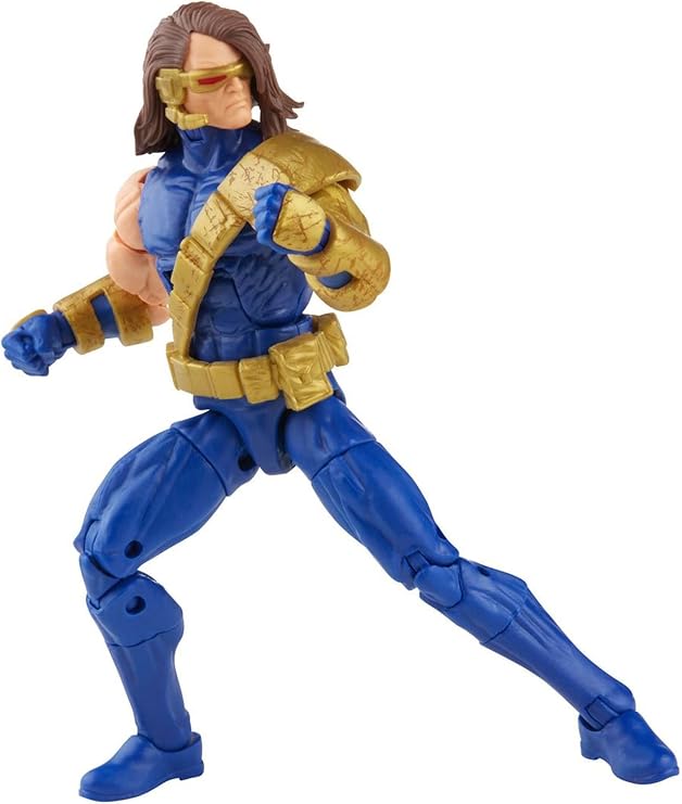 Marvel Hasbro Legends Series 6-inch Scale Action Figure Toy s Cyclops, Premium Design, 1 Figure, and 1 Build-A-Figure Part